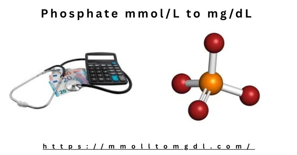 Phosphate mmol/L to mg/dL Conversion Calculator (Formula & Clinical Guide)