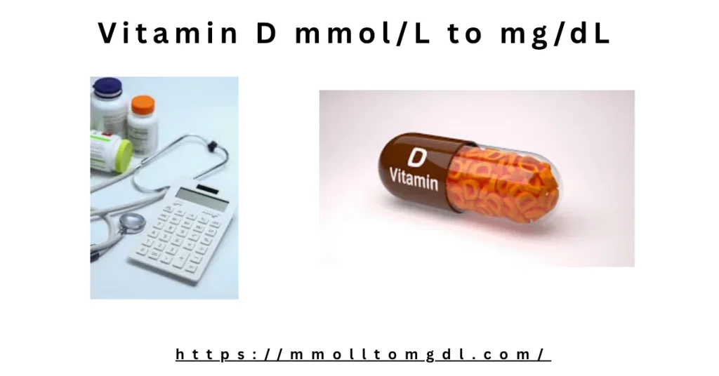 Vitamin D mmol/L to mg/dL Calculator & Conversion Guide (25‑OH Vitamin D Calculator)